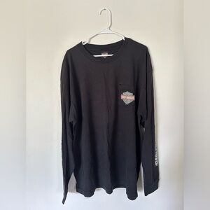 Mackie, Oshawa Harley Davidson Long Sleeve Tshirt